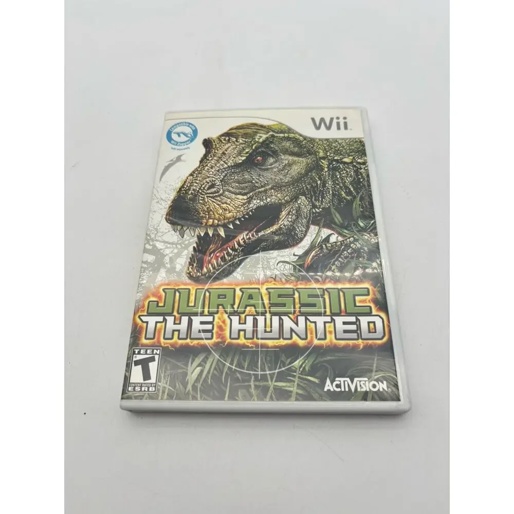 Jurassic: The Hunted (Nintendo Wii, 2009) Complete w/ Manual - Tested Working